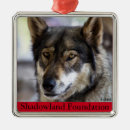 Search for the black forest christmas tree decorations Wolves