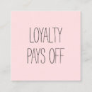 Search for pink loyalty cards Modern