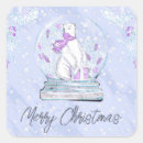 Search for winter snow stickers Christmas tree