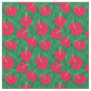 Search for tropical leaves pattern fabric Hawaiian