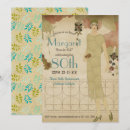Search for 1930s retro invitations Woman