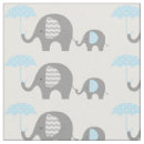 Search for blue elephant fabric Grey