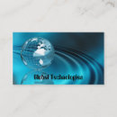 Search for globe business cards Communications