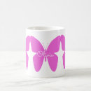 Search for butterfly birthday mugs White