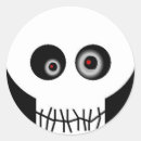 Search for skull with eyes stickers Black
