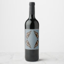 Search for butterfly wine labels Black
