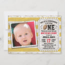 Search for sport 1st birthday invitations Cute