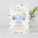 Search for little blue truck birthday invitations For kids