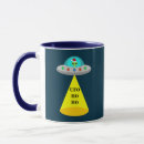 Search for flying saucer mugs Sci fi