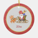 Search for reindeer with santa sleigh christmas tree decorations Keepsake