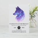 Search for wolf party invitations Stars