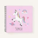 Search for cute unicorn notebooks Pink