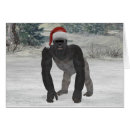 Search for gorilla christmas cards Funny