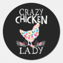 Search for crazy chicken lady stickers Egg laying