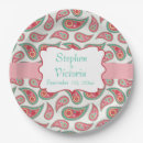 Search for paisley paper plates Pretty