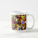 Search for pretty pansies coffee mugs Pansy