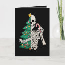 Search for skeleton christmas cards Santa