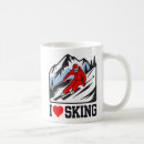 Search for retro skiing mugs Skier