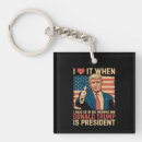 Search for trump for president key rings America
