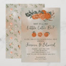 Search for green gender reveal invitations Watercolor