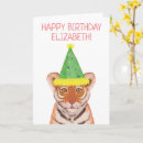 Search for tiger birthday cards Humour
