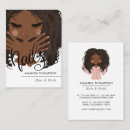Search for african beauty salon business cards Black