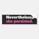 Search for persistence bumper stickers Elizabeth warren