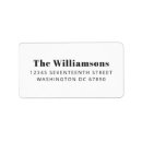 Search for white background return address labels Simple