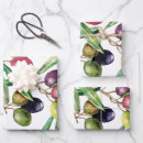 Search for olive oil wrapping paper Watercolor
