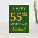 Search for 55th anniversary cards Elegant