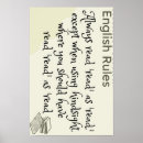 Search for english teacher posters Spelling