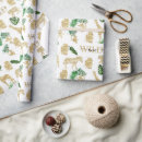 Search for jungle animal wrapping paper First birthday