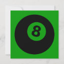 Search for pool player cards invites Eight ball