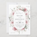 Search for blush pink roses wedding invitations Rustic