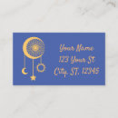 Search for dream catcher business cards Bohemian
