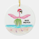 Search for flamingo christmas tree decorations Mele kalikimaka