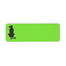 Search for silhouette return address labels Cats