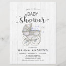 Search for baby carriage invitations Whimsical