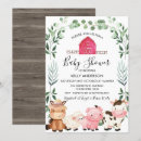 Search for pig pic invitations Red barn