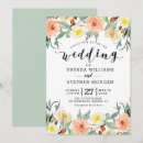 Search for flower border invitations Modern typography