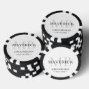 Search for wedding poker chips Groom