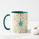 Search for mid century modern christmas mugs Winter