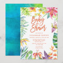 Search for hawaii baby shower invitations Floral