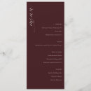 Search for maroon menus Elegant