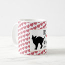 Search for i love black cats mugs Kitten