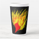 Search for flaming heart mugs Fire