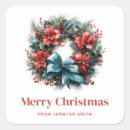 Search for holly leaf stickers Wreath