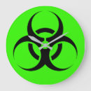 Search for biohazard symbol art Green