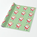 Search for santa claus golfing wrapping paper Sports
