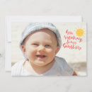 Search for you are my sunshine invitations Sunny